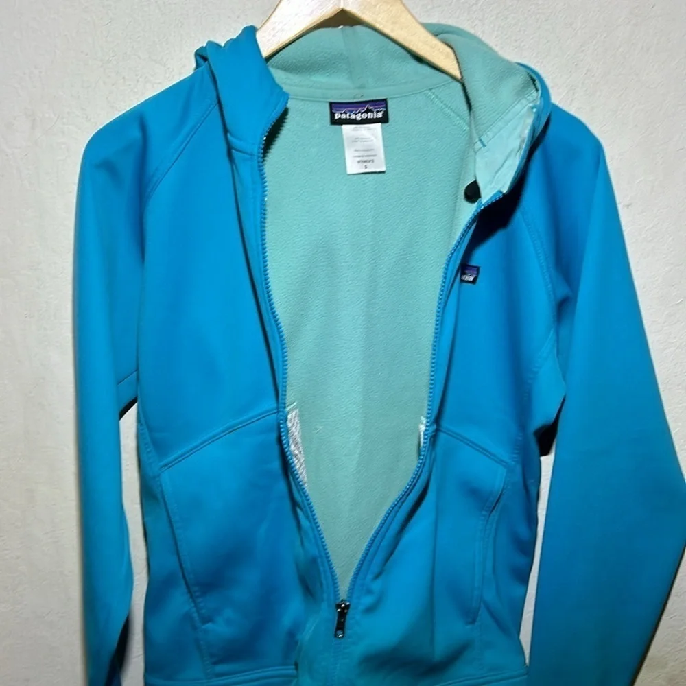 Patagonia Women’s Slopestyle Hoody Volcanic Blue Size Small